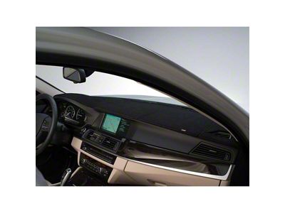 Covercraft SuedeMat Custom Dash Cover; Black (90-93 Corvette C4 w/ Climate Sensor)