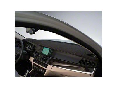 Covercraft SuedeMat Custom Dash Cover; Smoke (90-93 Corvette C4 w/ Climate Sensor)