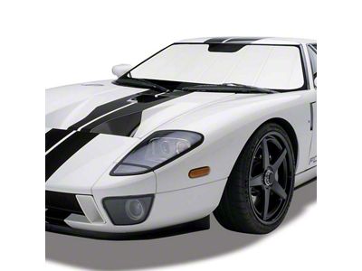 Covercraft UVS100 Heat Shield Premier Series Custom Sunscreen; White (84-96 Corvette C4)