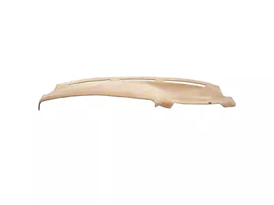 Covercraft VelourMat Custom Dash Cover; Beige (94-96 Corvette C4 w/o Climate Sensor)