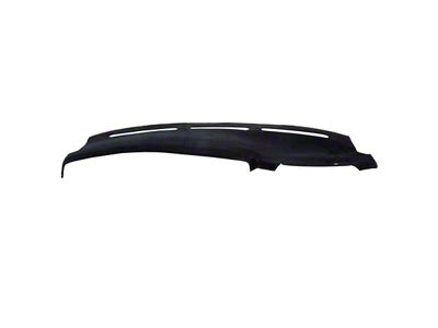 Covercraft VelourMat Custom Dash Cover; Black (90-93 Corvette C4 w/ Climate Sensor)