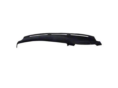 Covercraft VelourMat Custom Dash Cover; Black (94-96 Corvette C4 w/o Climate Sensor)