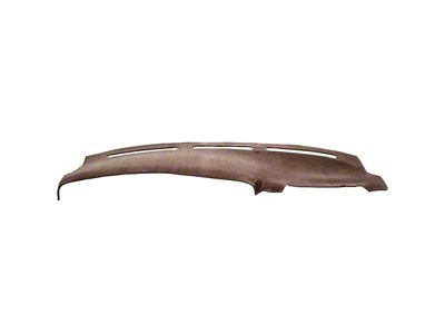 Covercraft VelourMat Custom Dash Cover; Taupe (90-93 Corvette C4 w/ Climate Sensor)