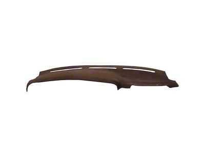 Covercraft VelourMat Custom Dash Cover; Cocoa (1966 Mustang, Excluding GT350)