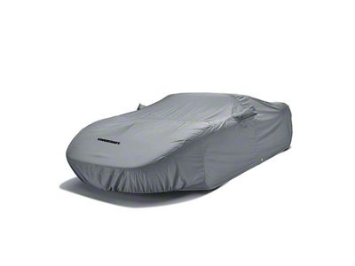 Covercraft Custom Car Covers WeatherShield HP Car Cover with 1 Mirror Pockets; Gray (68-77 Corvette C3)