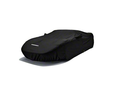Covercraft Custom Car Covers WeatherShield HP Car Cover without Mirror Pockets; Black (63-67 Corvette C2 Convertible)
