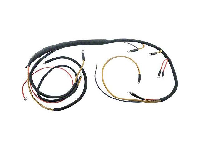 Cowl Dash Wiring Harness - Amp Gauge Loop Style - V8 - FordPassenger