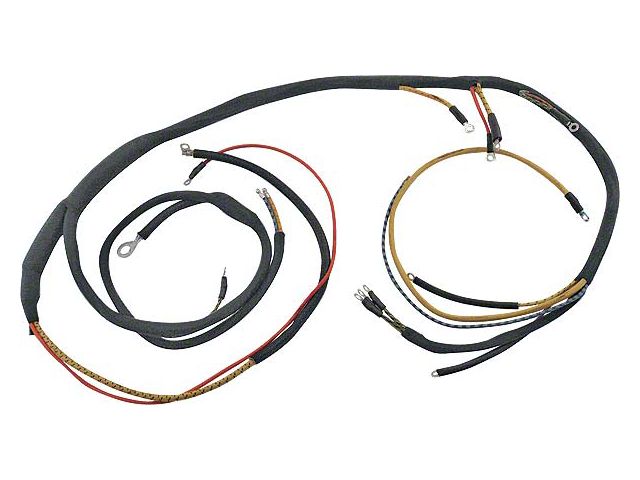 Cowl Dash Wiring Harness - Amp Gauge Loop Style - V8 - FordPassenger