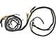 Cowl Dash Wiring Harness - With Voltage Gauge - 2 Brush Generator - Ford Deluxe Passenger