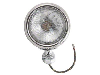 Cowl Lamps - Stainless Steel - With Both 6 & 12 Volt Bulb -Ford