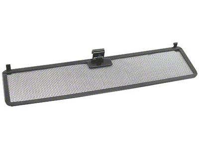 Cowl Vent Screen - Ford Passenger - Black Painted
