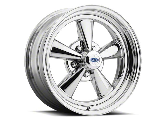 Cragar 61C Super Sport 15 X 14 Chrome Wheel 4.50 Backspace