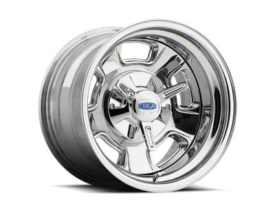 Cragar Street Pro 15 X 6 Chrome Wheel 2.625 Backspace