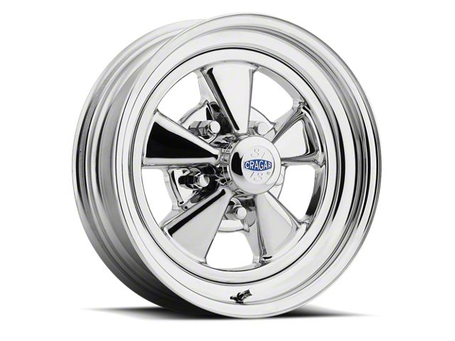 Cragar Super Sport 14 x 7 Chrome Wheel 4.125 Backspace Uni-Lug