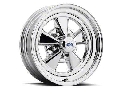 Cragar Super Sport 15 x 6 Chrome Wheel 3.375 Backspace