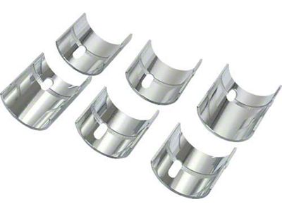 Crankshaft Main Bearing Set - Insert Style - 4 Cylinder Ford Model B Engine - .010 Oversize (For Model-B 4 cylinder engines)