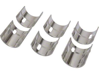Crankshaft Main Bearing Set - Insert Style - 4 Cylinder Ford Model B Engine - .040 Oversize (For Model-B 4 cylinder engines)