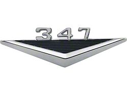 Custom 347 Fender Emblem (55-79 Ford Thunderbird)