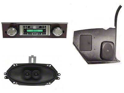 1967-68 Camaro Kick Panel With AC - Left Hand Side Original Equipment Reproduction