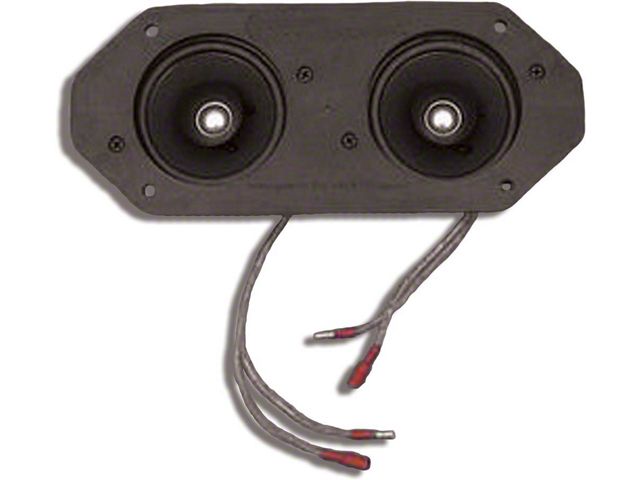 Custom Autosound Kenwood Dual Speaker Assembly; 3.50-Inch (Universal; Some Adaptation May Be Required)