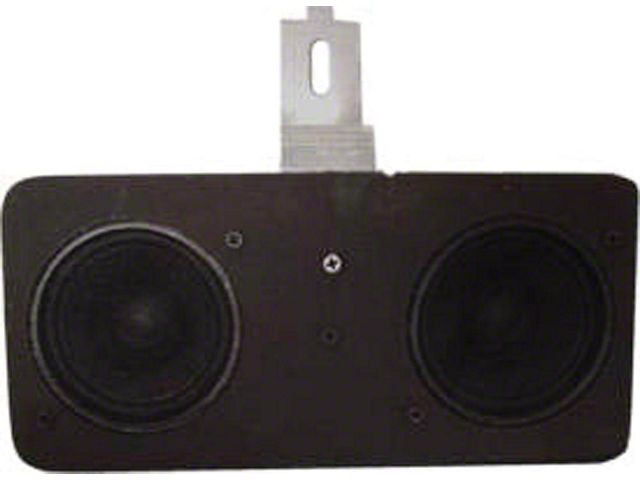 Custom Autosound Camaro Radio Speakers, Dual Front, 60 Watt, For Cars With Air Conditioning 1967-1969