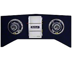 Custom Autosound Backseat Driver Subwoofer/Amp Kit (64-69 Mustang)