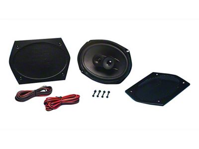 Custom Autosound Rear Speakers, 6 x 9 CAM-SPUV-693C Camaro 1970-1992