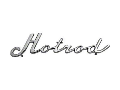 Hot Rod Emblem/ Push Clips Included