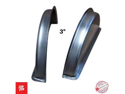 Custom Series Wheel Tubs; 3-Inch (Universal; Some Adaptation May Be Required)