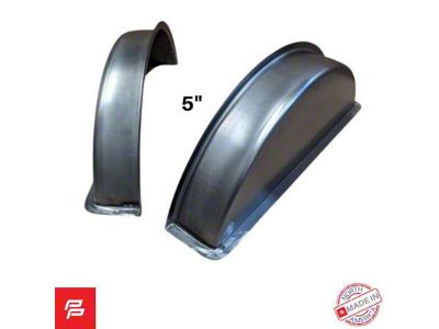 Custom Series Wheel Tubs; 5-Inch (Universal; Some Adaptation May Be Required)