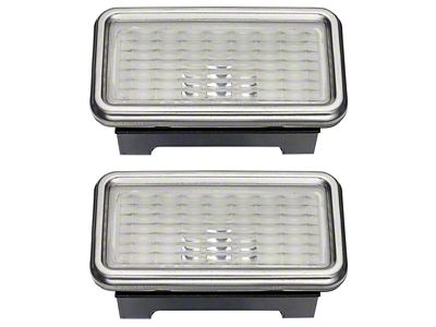 Front Side Market Lights; Set of Two (68-69 Cutlass)