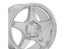 CV01 Chrome Wheel; 17x9.5; 56mm Offset (93-02 Firebird)