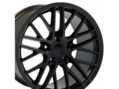 CV08A Satin Black Wheel; Rear Only; 18x10.5; 56mm Offset (93-02 Firebird)
