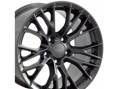 CV22 Gunmetal Wheel; 17x9.5; 54mm Offset (93-02 Firebird)