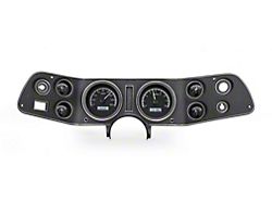 Dakota Digital VHX Instrument Gauge System; Black Alloy Face with White Display (70-81 Camaro)