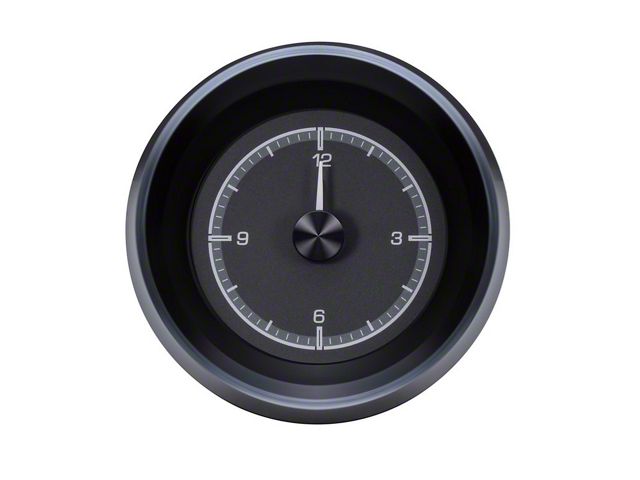 Digital Clock Time Face Dakota Digital Clock for HDX Instrument Gauge System; Black Face HLC ...