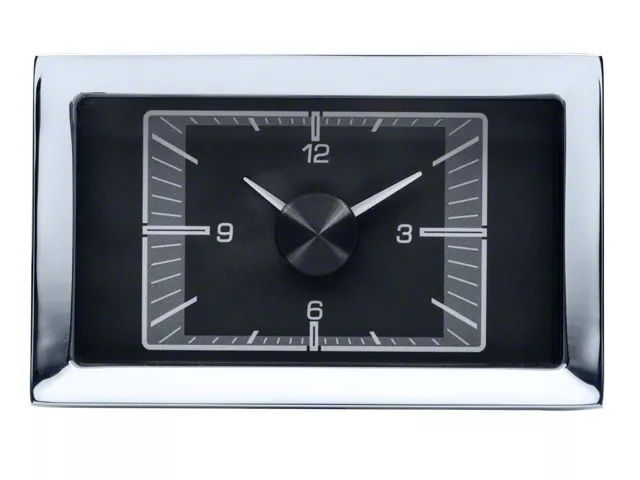 Digital Clock Time Face Dakota Digital Clock for HDX Instrument Gauge System; Black Face HLC ...