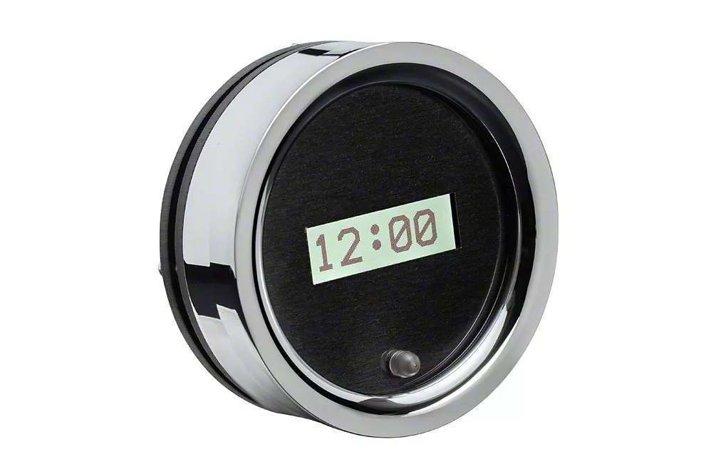 Dakota Digital Digital Clock for VHX Instrument Gauge System; Black ...