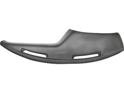 Dash Cover - Black - Can Be Painted - Ford Galaxie