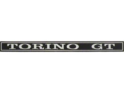 Dash Emblem Insert - Torino GT