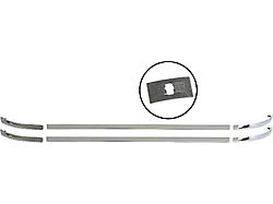 Dash Trim/chrome /6 Pcs. W/clips 