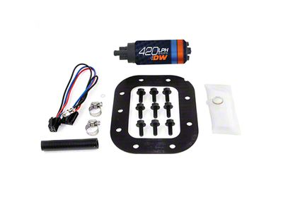 DeatschWerks In-Tank Fuel Pump with Install Kit; 420 LPH (90-96 Corvette C4, Excluding ZR-1)