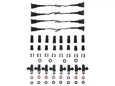 DeatschWerks EV14 Fuel Injector Kit; 2400cc (98-02 5.7L Firebird)