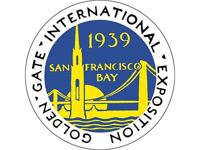 Decal, 1939, Golden Gate International Expo, San Francisco Bay