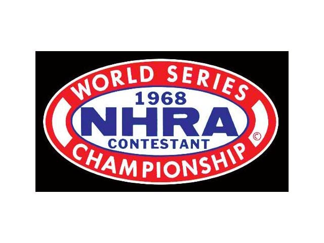 Decal - 1968 NHRA World Series Contestant