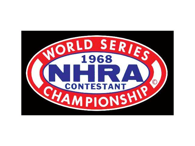 Decal - 1968 NHRA World Series Contestant