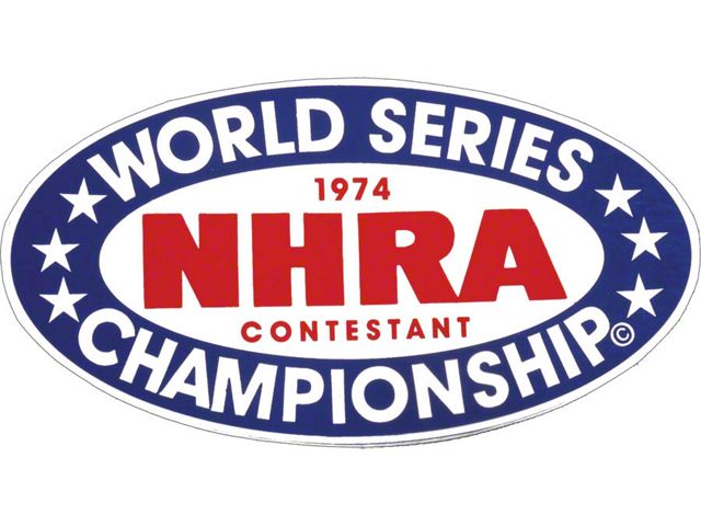 Decal, 1974 NHRA World Series Contestant