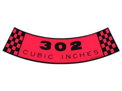 Decal - Air Cleaner - 302