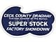 Decal - Cecil Country Dragway Super Stock Factory Showdown