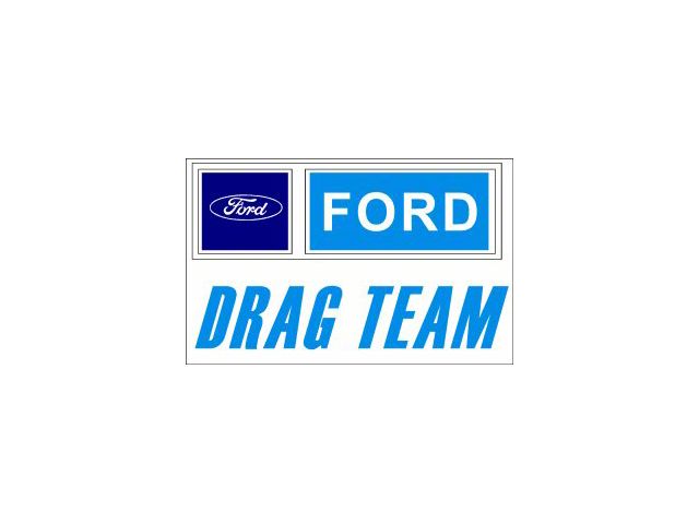 Decal - Ford Drag Team - 5